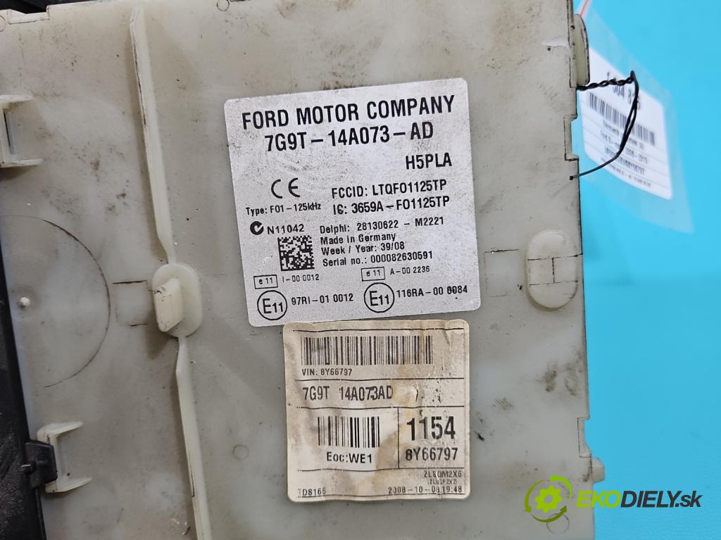 Ford S-max I 2006-2015 2.0 tdci 116 hp manual 85 kW 1997 cm3 5- skříňka pojistková 7G9T-14A073-AD (Pojistková skříňka)