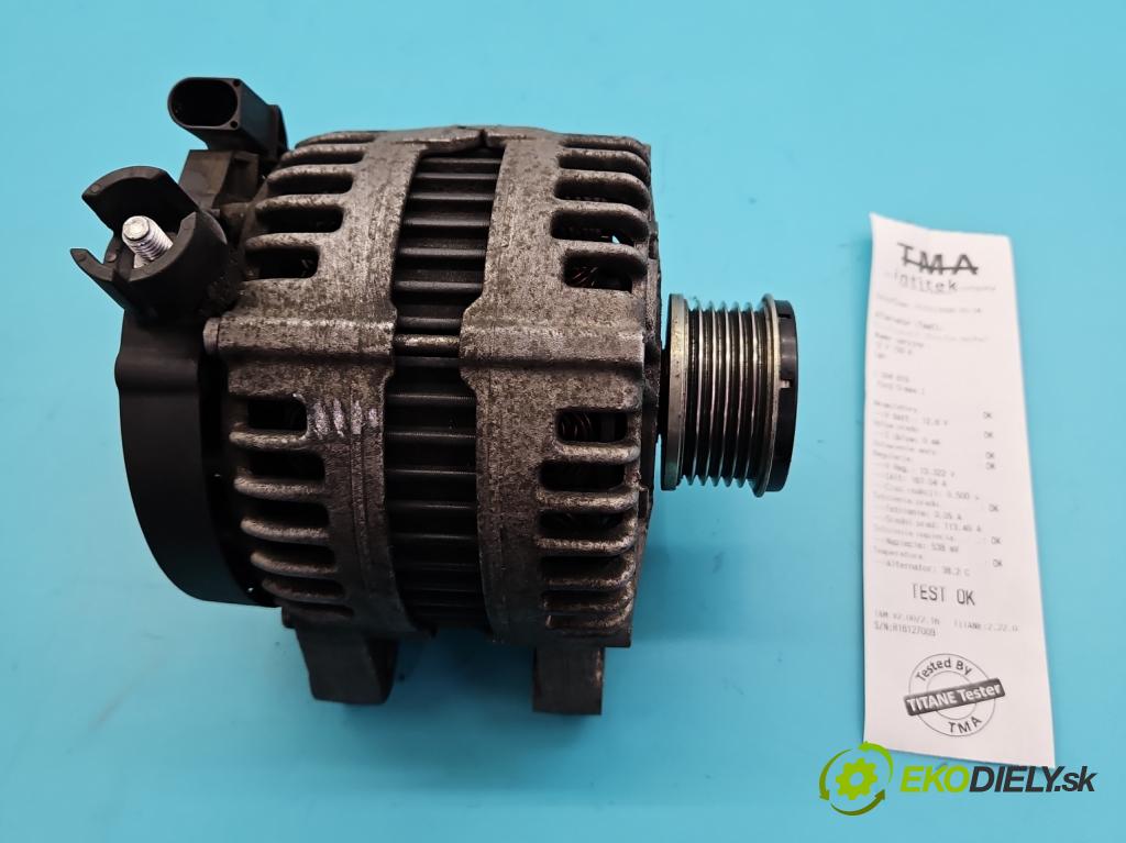 Ford S-max I 2006-2015 2.0 tdci 116 HP manual 85 kW 1997 cm3 5- Alternator 0121615009 (Alternátor)