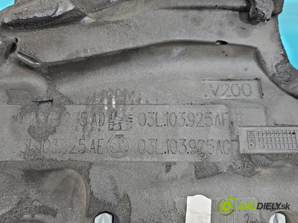 Vw Passat B6 2005-2010 2.0 tdi 170 hp automatic 125 kW 1968 cm3 5- kryt motoru horní 03L103925AF