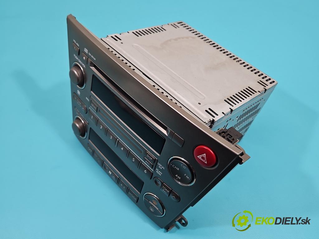 Subaru Legacy IV 2004-2009 2.0 boxer 165 HP automatic 121 kW 1994 cm3 5- Radio originál 86201AG430