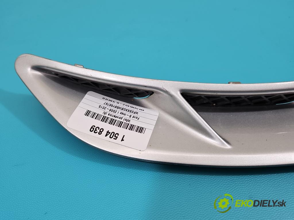 Ford S-max I 2006-2015 2.0 tdci 116 hp manual 85 kW 1997 cm3 5- Vstup: vzduchu 6M21-16C216-DW