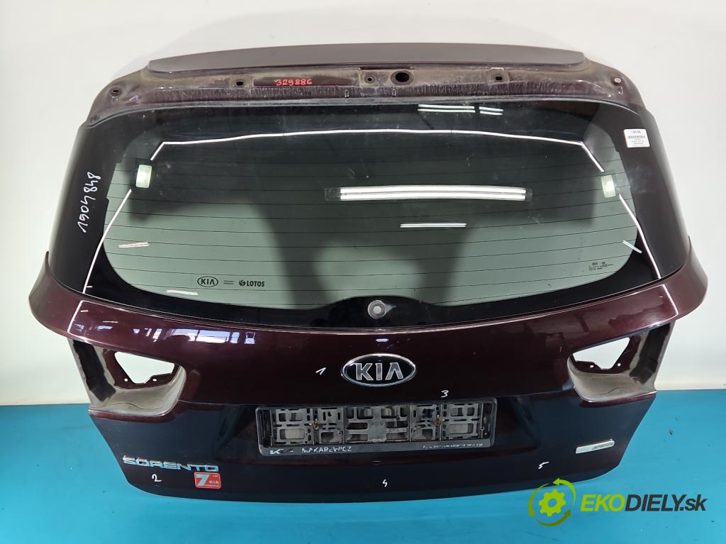 Kia Sorento III 2014-2020 2.0 crdi 185 hp automatic 136 kW 1999 cm3 5- zadní kufrové dveře  (Zadní kapota (kufr))