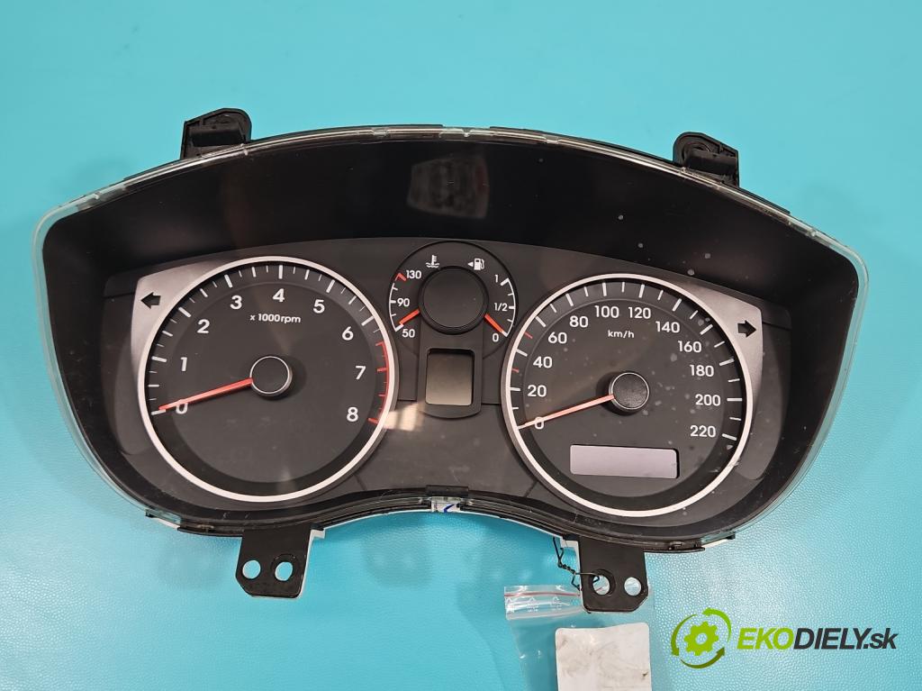 Hyundai I20 I 2008-2014 1.4 16V (G4FA) 101 HP automatic 74 kW 1396 cm3 5- prístrojovka/ budíky 94013-1J121 (Prístrojová doska)