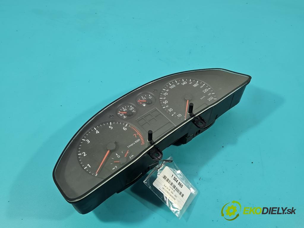 Audi A4 B5 1994-2001 1.8 T 150 HP manual 110 kW 1781 cm3 4- prístrojovka/ budíky 8D0919860GX (Prístrojová doska)