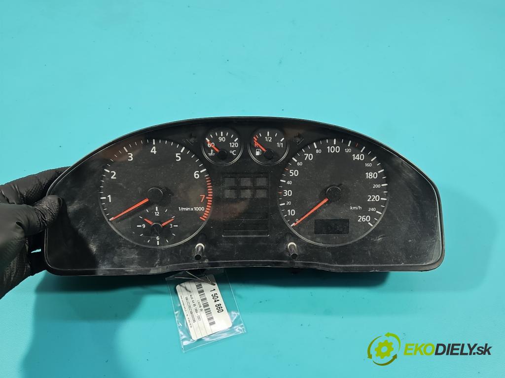 Audi A4 B5 1994-2001 1.8 T 150 HP manual 110 kW 1781 cm3 4- prístrojovka/ budíky 8D0919860GX (Prístrojová doska)