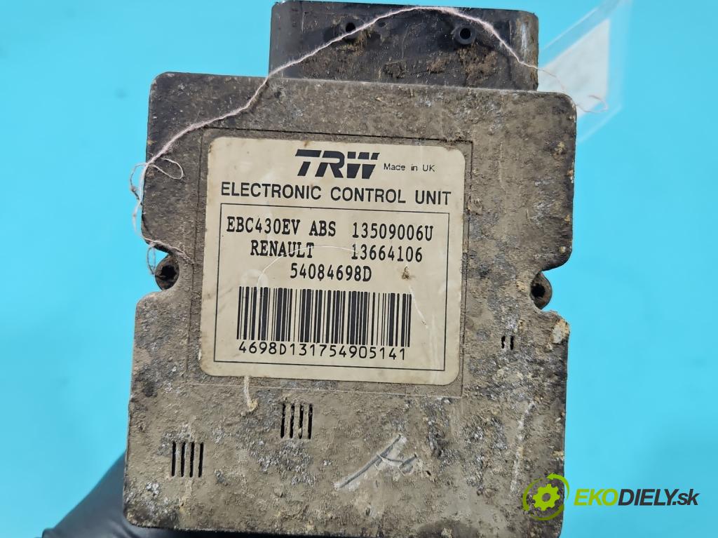 Renault Master II 1998-2010 2.5 dci 114 HP manual 84 kW 2463 cm3 5- čerpadlo abs 8200196053 (Pumpa ABS)