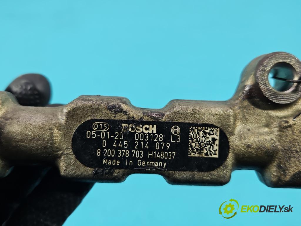 Renault Master II 1998-2010 2.5 dci 114 HP manual 84 kW 2463 cm3 5- lišta vstrekovacia 0445214079 (Vstrekovacia lišta)