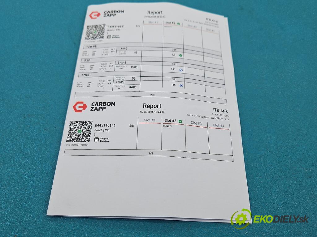 Renault Master II 1998-2010 2.5 dci 114 HP manual 84 kW 2463 cm3 5- vstrek 0445110141 (Vstrekovač paliva)