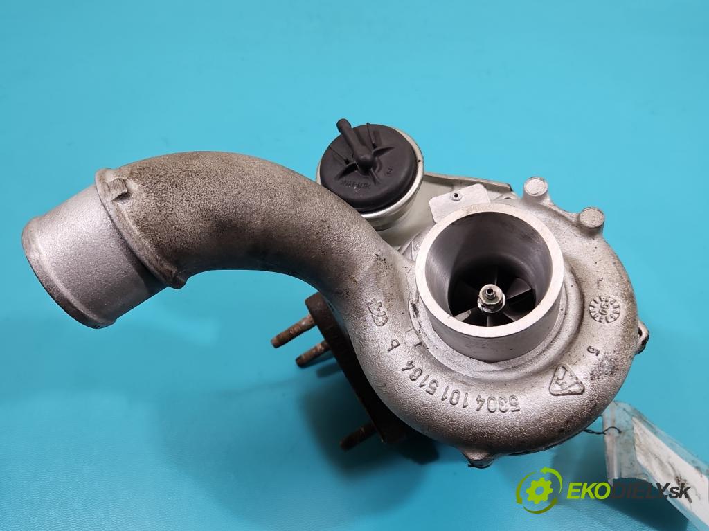 Renault Master II 1998-2010 2.5 dci 114 hp manual 84 kW 2463 cm3 5- Turbodmychadlo K03-055 (Kompletní turbodmychadlo)