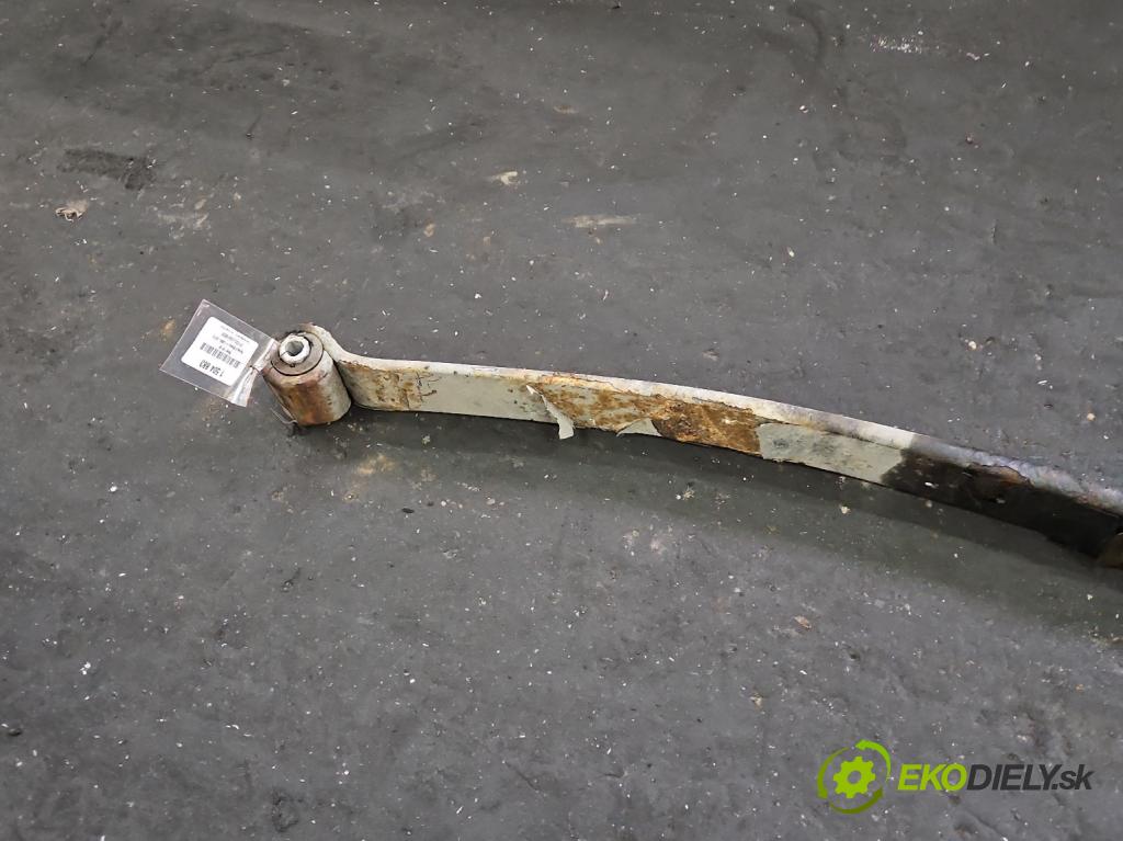 Renault Master II 1998-2010 2.5 dci 114 hp manual 84 kW 2463 cm3 5- listová pero zadní