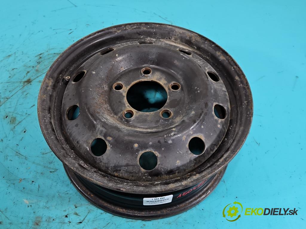 Renault Master II 1998-2010 2.5 dci 114 hp manual 84 kW 2463 cm3 5- Felga ocelový 16