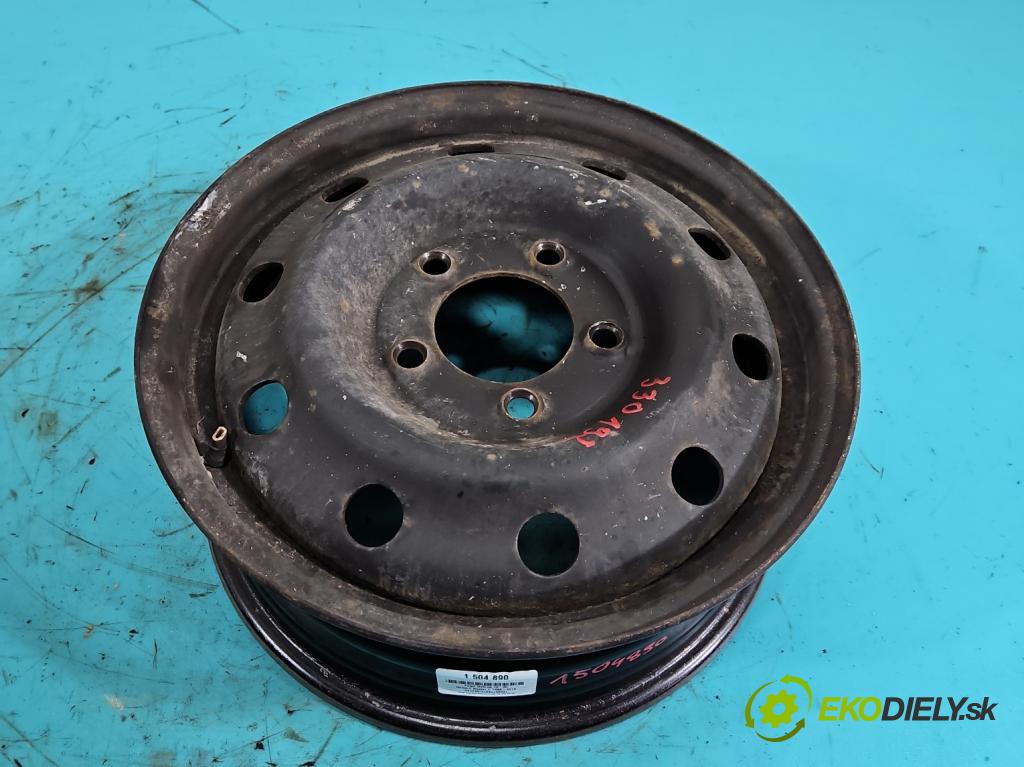 Renault Master II 1998-2010 2.5 dci 114 hp manual 84 kW 2463 cm3 5- Felga ocelový 16