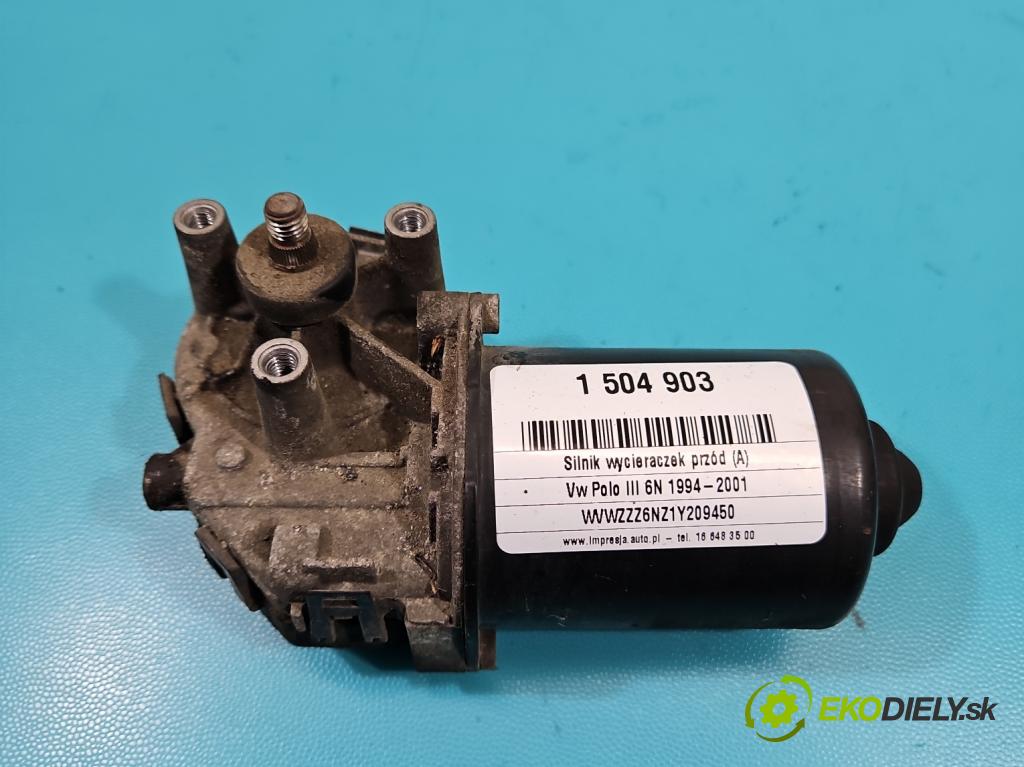 Vw Polo III 6N 1994-2001 1.4 mpi 60 hp manual 44 kW 1390 cm3 3- motor stěračů přední 0390241178