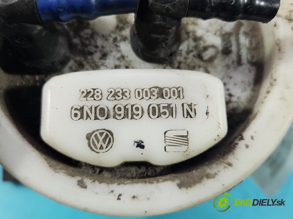 Vw Polo III 6N 1994-2001 1.4 mpi 60 hp manual 44 kW 1390 cm3 3- čerpadlo paliva 6N0919051N