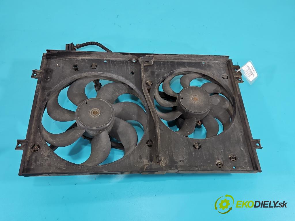 Vw Golf IV 1997-2003 1.9 tdi 101 hp manual 74 kW 1896 cm3 5- ventilátor chladič 1J0121207M