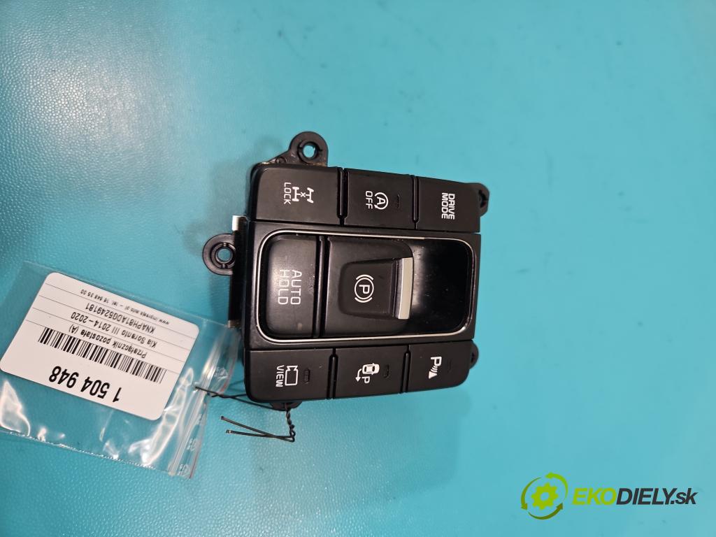 Kia Sorento III 2014-2020 2.0 crdi 185 HP automatic 136 kW 1999 cm3 5- prepínač brzda: ručný 93600-C5370 (Prepínacie páčky pod volantom)