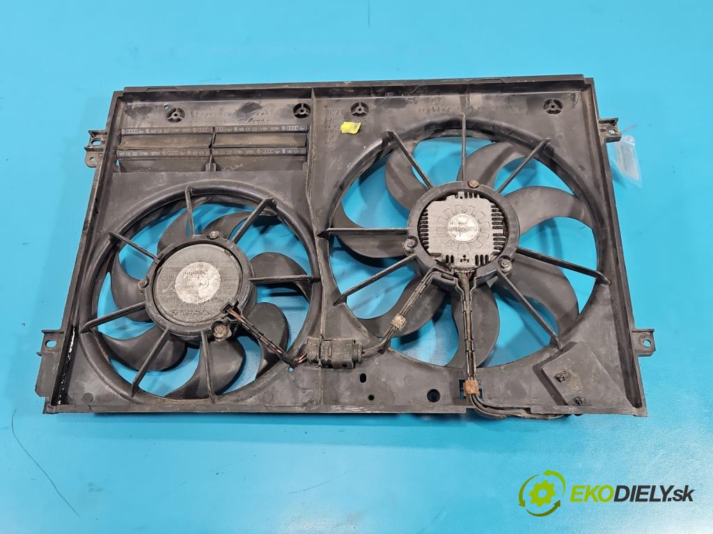 Vw Passat B6 2005-2010 2.0 tdi 170 hp automatic 125 kW 1968 cm3 5- ventilátor chladič 1K0121207BC