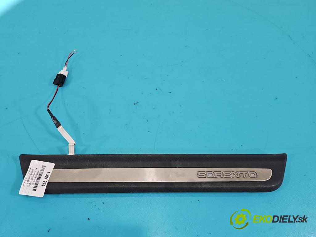 Kia Sorento III 2014-2020 2.0 crdi 185 hp automatic 136 kW 1999 cm3 5- lišta práh: levé 85873-C5200 (Prahová lišta)