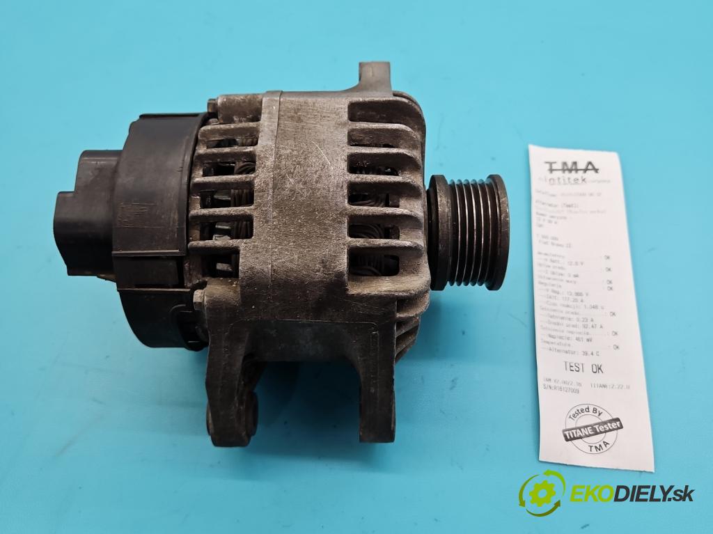 Fiat Bravo II 2007-2014 1.9 jtd 120 HP manual 88 kW 1910 cm3 5- Alternator 51727338 (Alternátor)