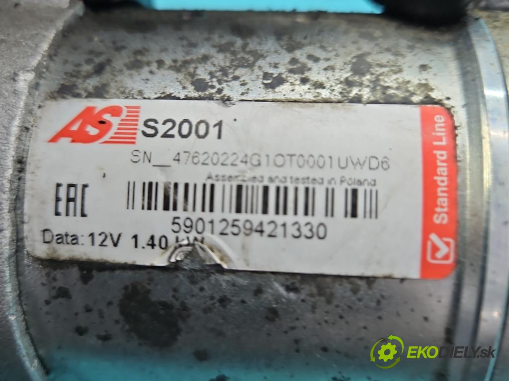 Opel Meriva A 2002-2010 1.7 cdti 101 HP manual 74 kW 1686 cm3 5- štartér  (Štartér)