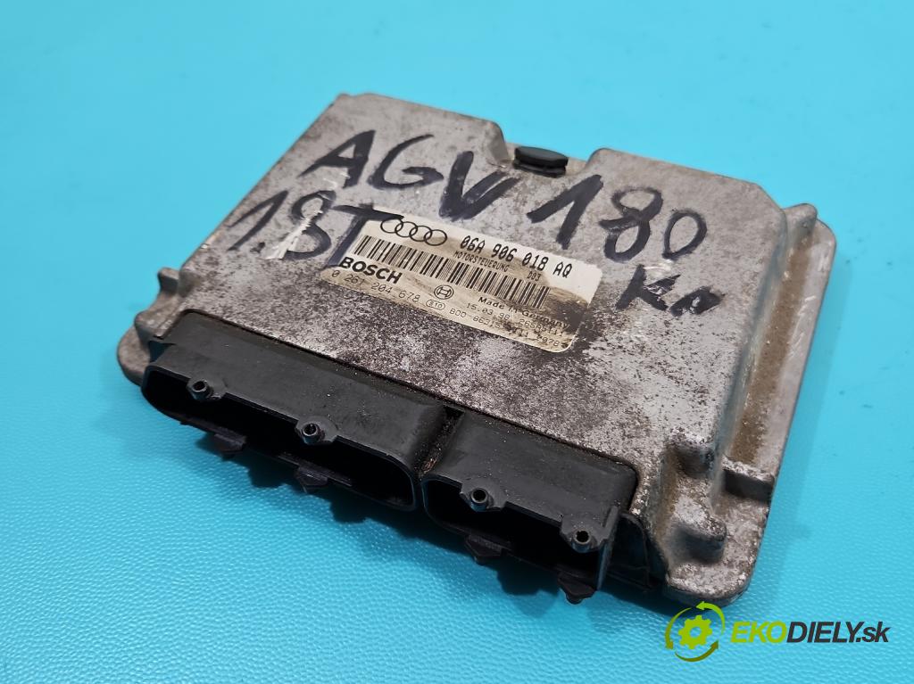 Audi A4 B5 1994-2001 1.8 T 150 hp manual 110 kW 1781 cm3 4- řídící jednotka motoru 0261204678