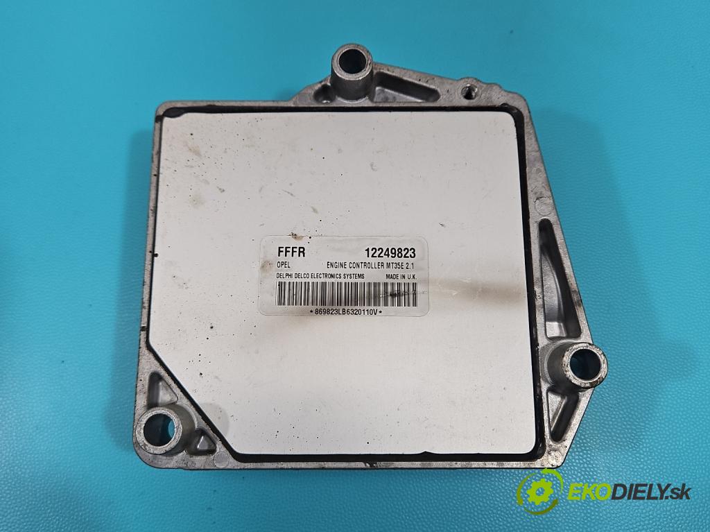 Opel Meriva A 2002-2010 1.6 16V 105 HP manual 77 kW 1598 cm3 5- riadiaca jednotka motora 12249823