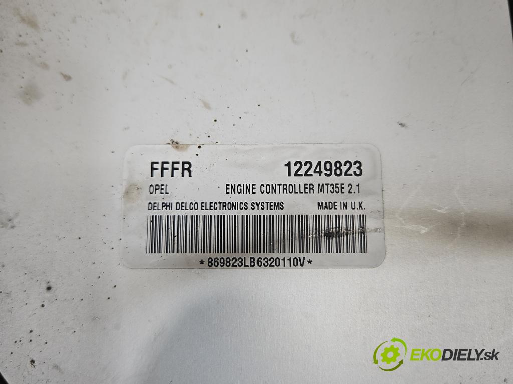 Opel Meriva A 2002-2010 1.6 16V 105 HP manual 77 kW 1598 cm3 5- riadiaca jednotka motora 12249823