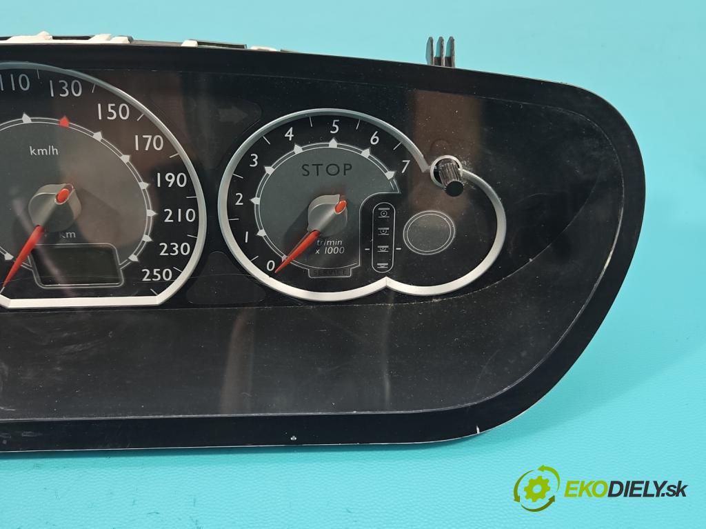 Citroen C5 I 2001-2008 1.6 hdi 109 HP automatic 80 kW 1560 cm3 5- prístrojovka/ budíky 9655608580 (Prístrojová doska)