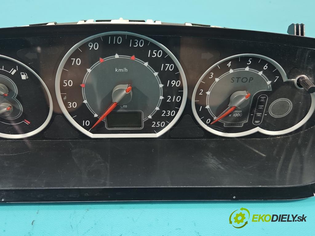 Citroen C5 I 2001-2008 1.6 hdi 109 HP automatic 80 kW 1560 cm3 5- prístrojovka/ budíky 9655608580 (Prístrojová doska)