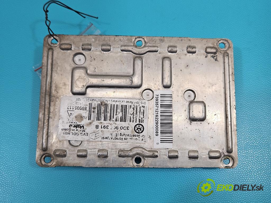 Vw Passat B6 2005-2010 2.0 tdi 170 HP automatic 125 kW 1968 cm3 5- střídač: xenon 3D0907391B (Riadiaca jednotka xenónu)