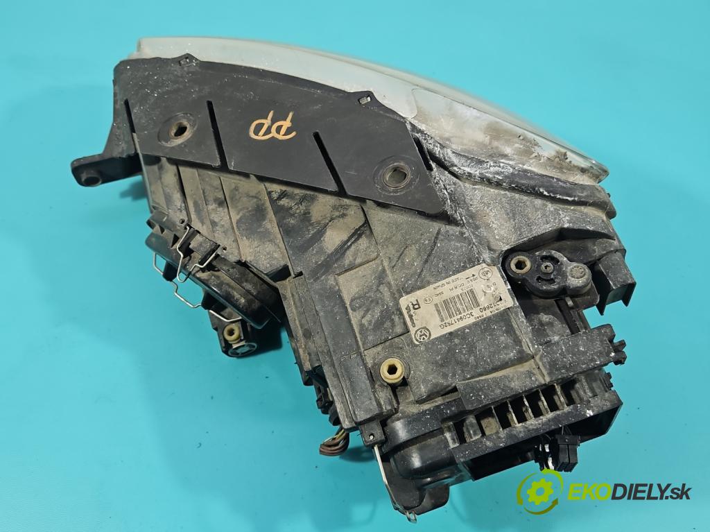 Vw Passat B6 2005-2010 2.0 tdi 170 HP automatic 125 kW 1968 cm3 5- Reflektor: pravý 3C0941752G (Svetlo predné pravé)