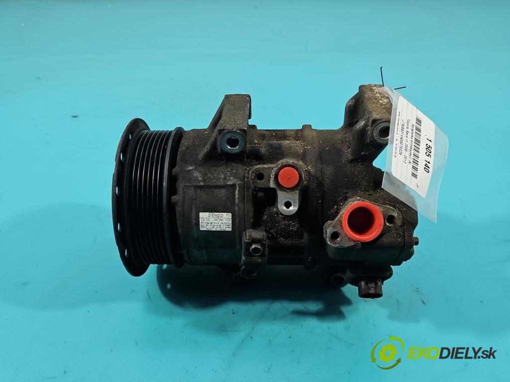 Toyota Rav4 III 2005-2012 2.2 D-CAT 177 HP manual 130 kW 2231 cm3 5- Kompresor: klimatizácie 447260-1256 (Kompresor klimatizácie)