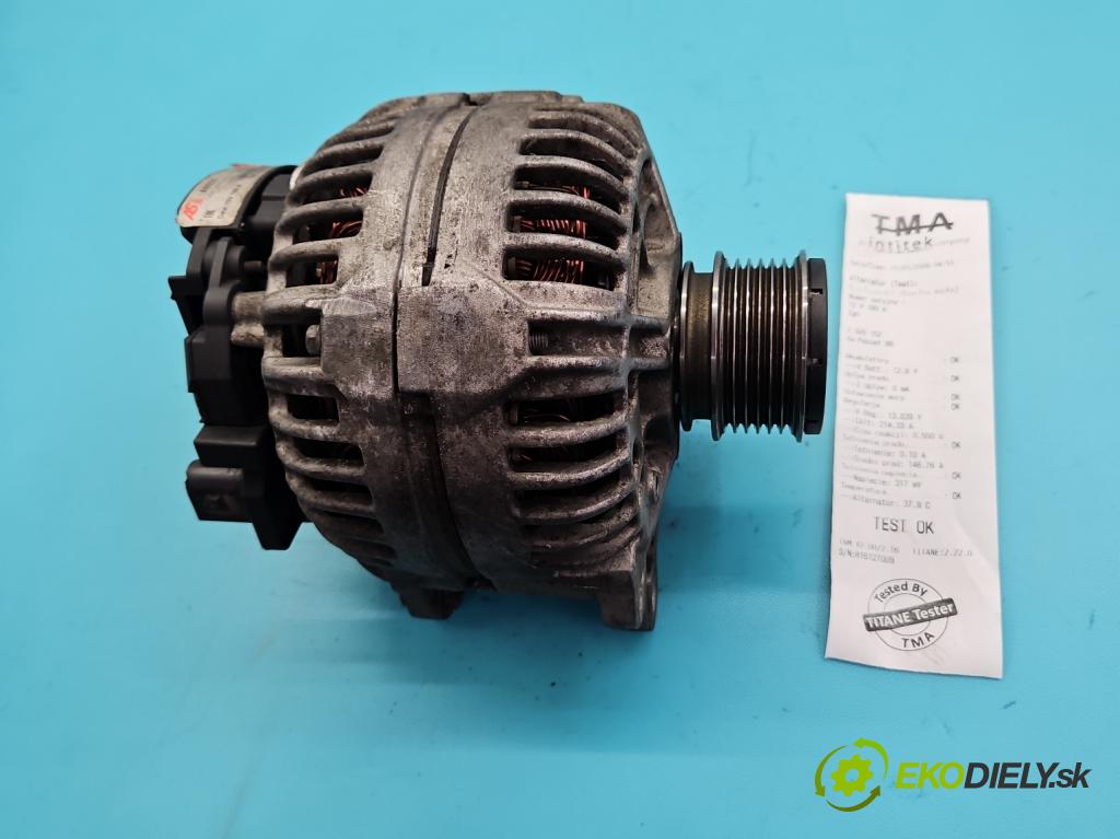 Vw Passat B6 2005-2010 2.0 tdi 170 HP automatic 125 kW 1968 cm3 5- Alternator  (Alternátor)
