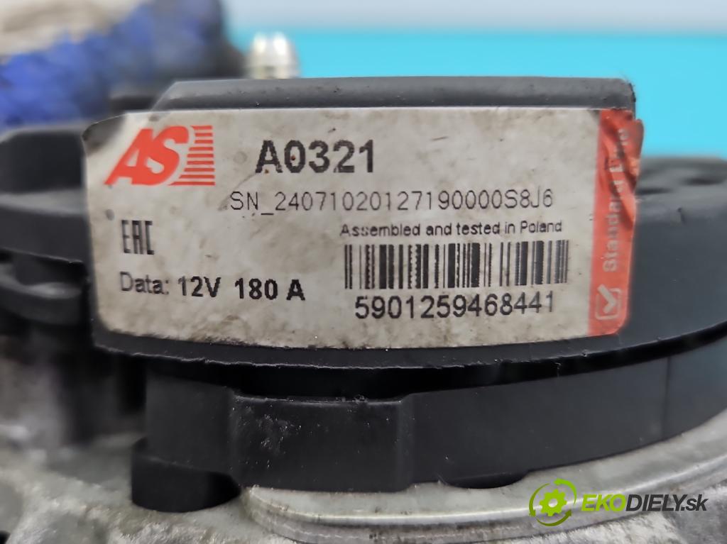 Vw Passat B6 2005-2010 2.0 tdi 170 HP automatic 125 kW 1968 cm3 5- Alternator  (Alternátor)