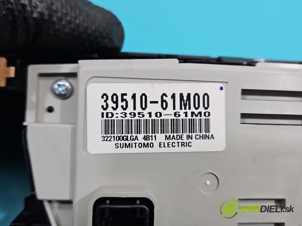 Suzuki SX4 S-Cross 2013-2021 1.6 16V 120 hp manual 88 kW 1586 cm3 5- palubní deska panel topení 39510-61M00