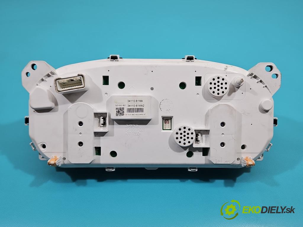 Suzuki SX4 S-Cross 2013-2021 1.6 16V 120 HP manual 88 kW 1586 cm3 5- prístrojovka/ budíky 34110-61MA (Prístrojová doska)