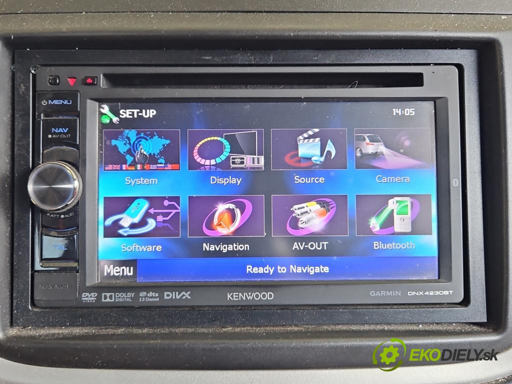 Suzuki SX4 S-Cross 2013-2021 1.6 16V 120 hp manual 88 kW 1586 cm3 5- Radio KENWOOD DNX4230BT