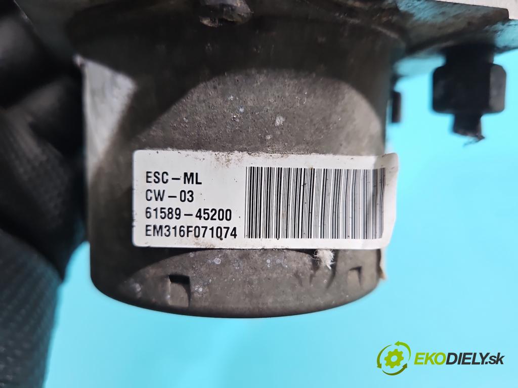 Hyundai i20 II 2014 -2020 1.2 16V 84KM manual 61.8 kW 1248 cm3 5- čerpadlo abs 61589-45200 (Pumpa ABS)