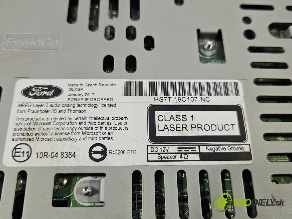 Ford Mondeo Mk5 2014-2022 2.0 tdci 179KM automatic 132 kW 1997 cm3 5- Radio originál HS7T-19C107-NC