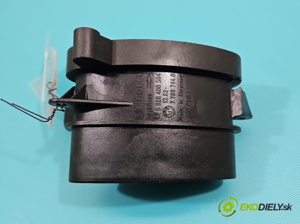 Bmw X3 E83 2003-2010 2.0d 150 HP manual 110 kW 1995 cm3 5- průtokoměr: 0928400504 (Váha vzduchu)