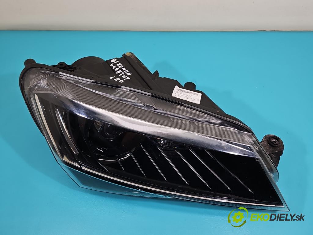 Skoda Superb III 2015-2024 2.0 tdi 190 HP automatic 140 kW 1968 cm3 5- Reflektor: pravý 3V1941016A (Svetlo predné pravé)