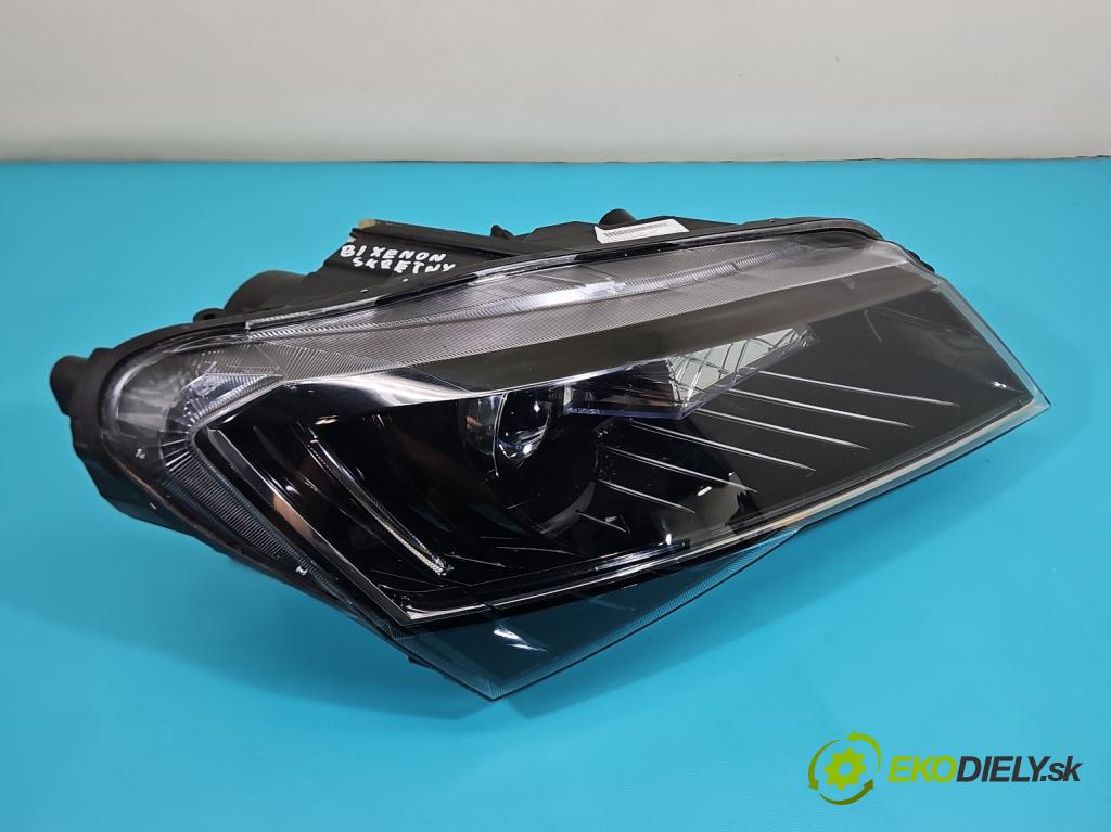 Skoda Superb III 2015-2024 2.0 tdi 190 HP automatic 140 kW 1968 cm3 5- Reflektor: pravý 3V1941016A (Svetlo predné pravé)