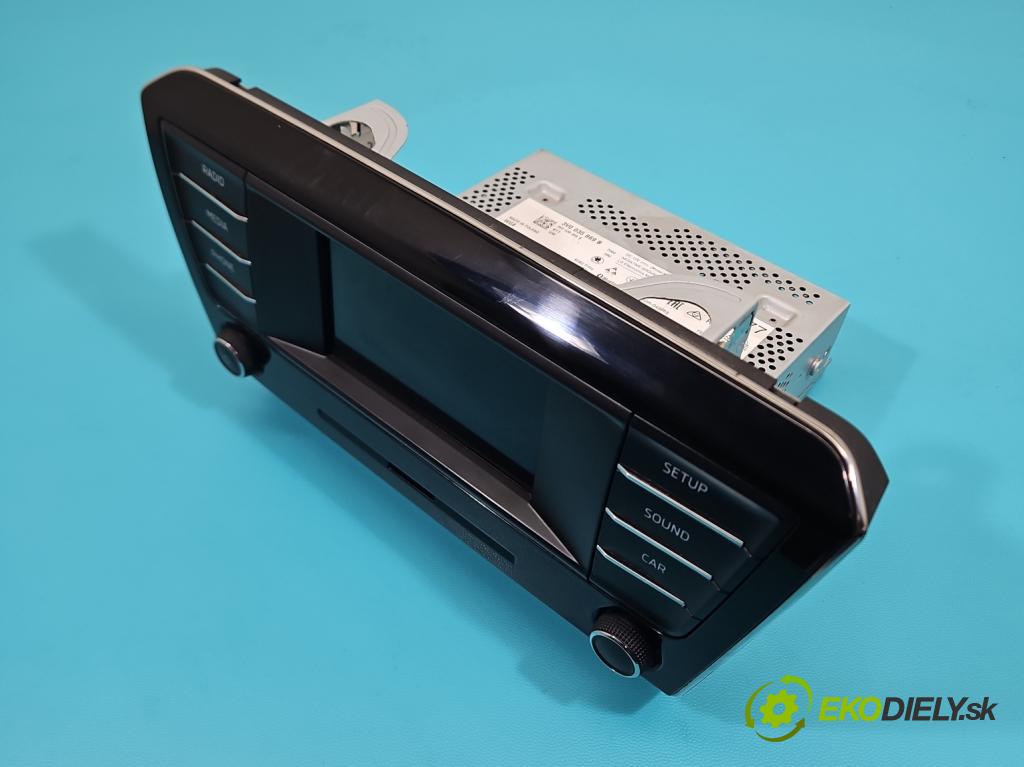 Skoda Superb III 2015-2024 2.0 tdi 190 HP automatic 140 kW 1968 cm3 5- Radio originál 3V0035869B