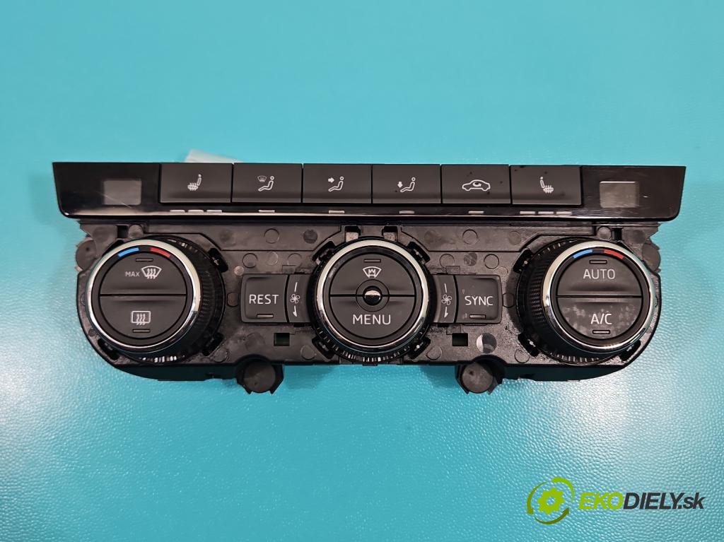 Skoda Superb III 2015-2024 2.0 tdi 190 hp automatic 140 kW 1968 cm3 5- palubní deska panel topení 3V0907044EG