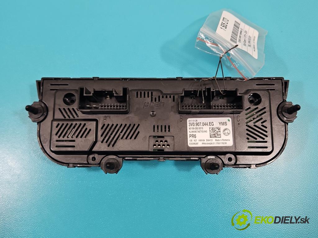 Skoda Superb III 2015-2024 2.0 tdi 190 hp automatic 140 kW 1968 cm3 5- palubní deska panel topení 3V0907044EG