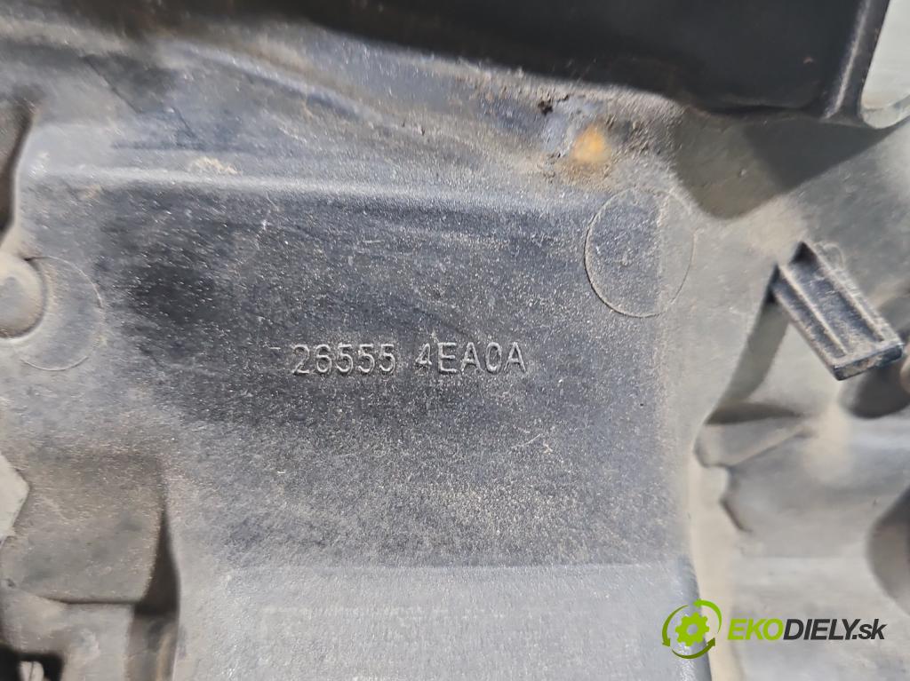 Nissan Qashqai II J11 2013-2021 1.6 dci 131 hp manual 96 kW 1598 cm3 5- světlo zadní levé 265554EA0A (Klika dveří ostatní)