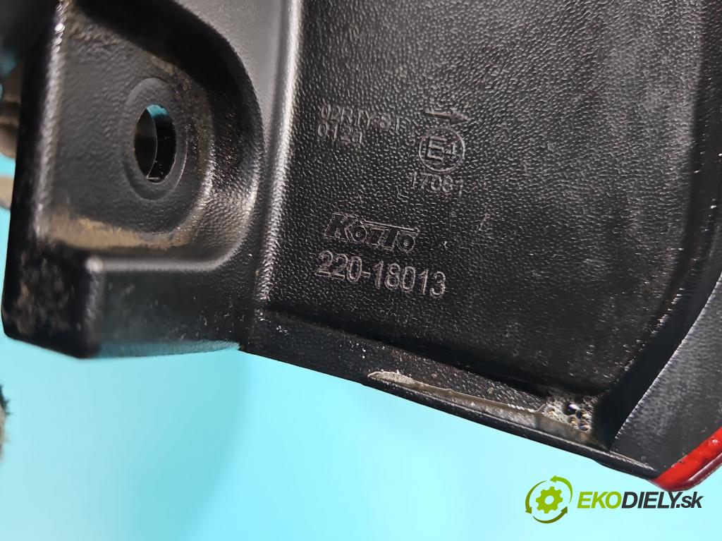 Nissan Qashqai II J11 2013-2021 1.6 dci 131 hp manual 96 kW 1598 cm3 5- světlo zadní pravé 265504EA0A (Klika dveří ostatní)