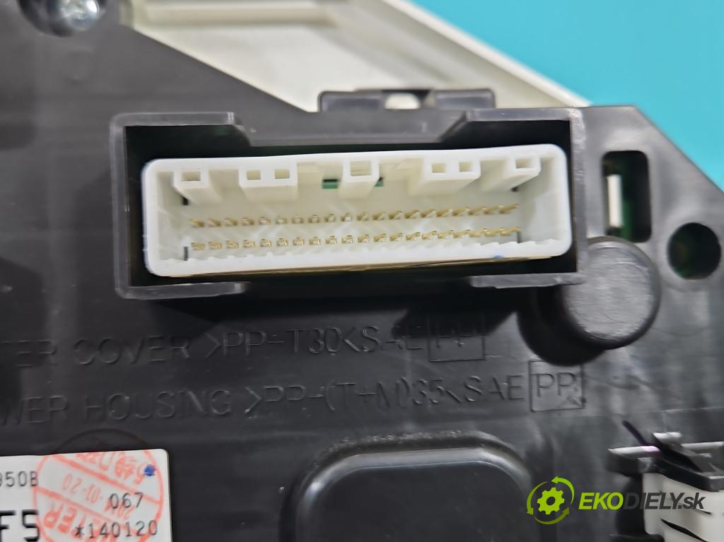 Nissan Qashqai II J11 2013-2021 1.6 dci 131 HP manual 96 kW 1598 cm3 5- prístrojovka/ budíky 4EL2A/DRF5 (Prístrojová doska)