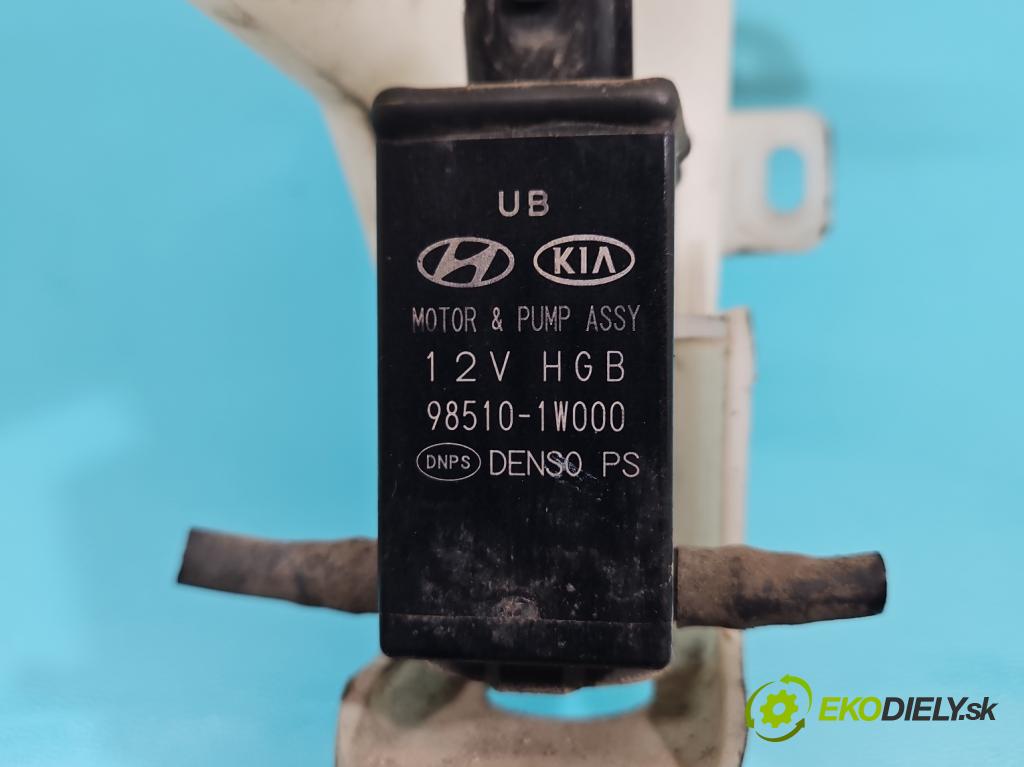 Hyundai I20 I 2008-2014 1.4 16V (G4FA) 101 HP automatic 74 kW 1396 cm3 5- nádržka tekutina: ostrekovačov 98610-1J200