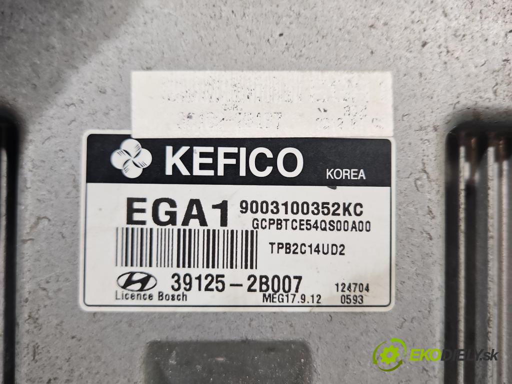 Hyundai I20 I 2008-2014 1.4 16V (G4FA) 101 hp automatic 74 kW 1396 cm3 5- řídící jednotka motoru 39125-2B007